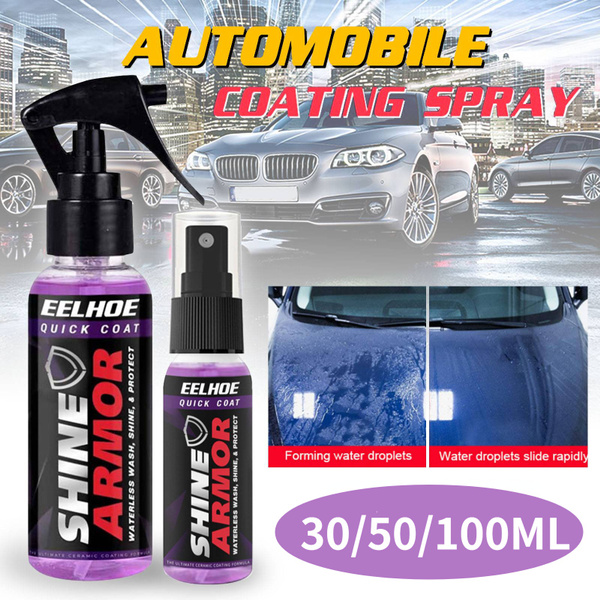 30/50/100ML Ceramic Car Wash Enhanced Quick Coating Polishing and Sealant Spray  Car Nano Ceramic Coating Polishing Spray Wax